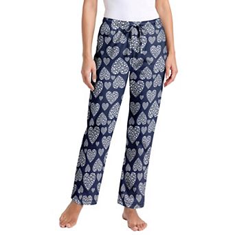 Dreams & Co. Plus Size Knit Sleep Pant