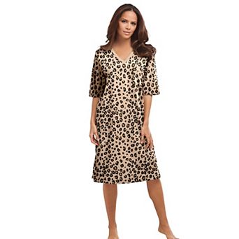 Dreams & Co. Plus Size Print Sleepshirt
