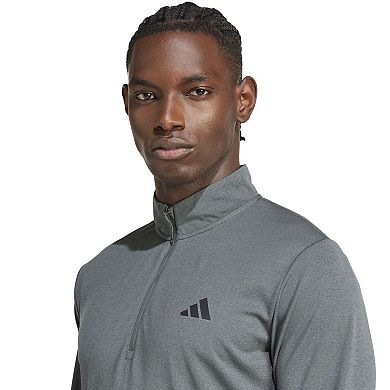 Men's adidas Train Essentials Quarter-Zip Pullover