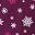 Dark Berry Snowflake
