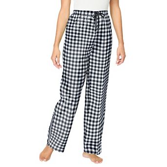 Dreams & Co. Plus Size Woven Sleep Pant