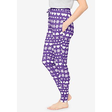 Dreams & Co. Plus Size Relaxed Pajama Pant
