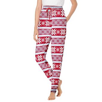 Dreams & Co. Plus Size Relaxed Pajama Pant