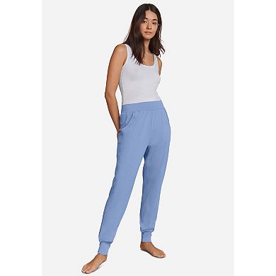 ellos Women's Plus Size Knit Jogger Sleep Pants