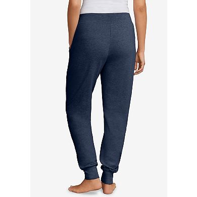 ellos Women's Plus Size Knit Jogger Sleep Pants