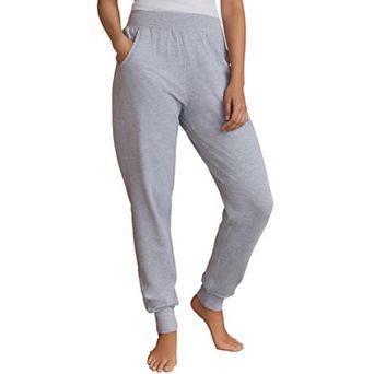 ellos Women's Plus Size Knit Jogger Sleep Pants