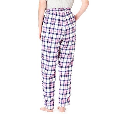 Dreams & Co. Plus Size Cotton Flannel Pants