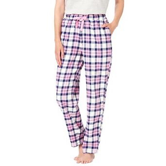 Dreams & Co. Plus Size Cotton Flannel Pants