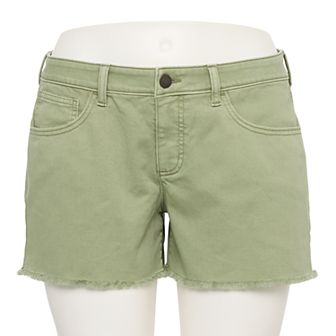 Juniors' Plus Size SO® Low Rise Midi Jean Shorts