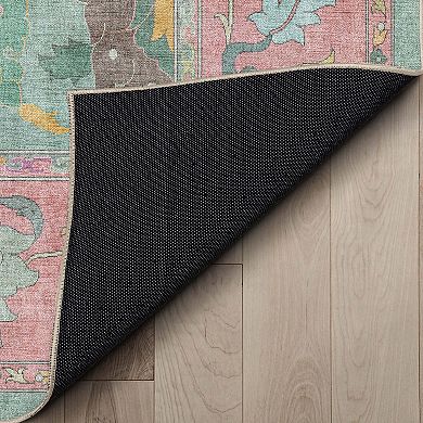 Well Woven Apollo Botanical Birds Ushak Modern Area Rug
