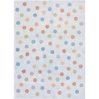 Well Woven Kids Rugs Multi Dot Kids Dots Area Rug