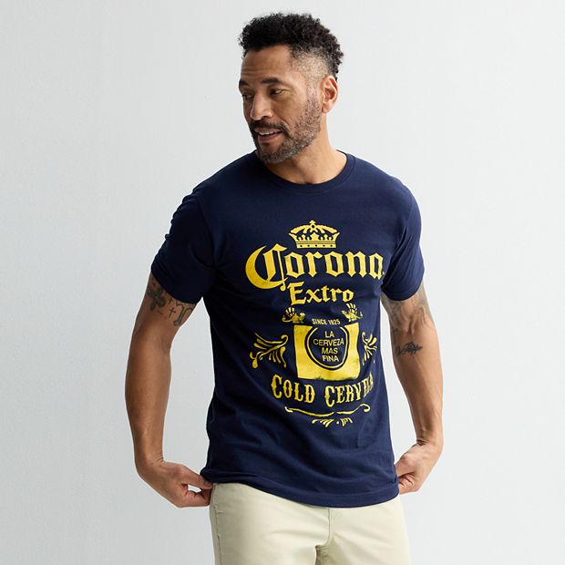 Men's Bioworld Corona Extra Cold Cerveza Graphic Tee