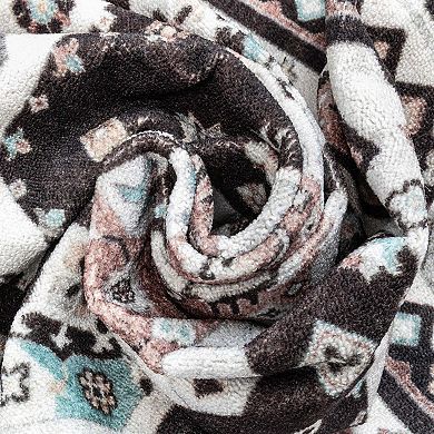 Well Woven Kings Court Kama Black Tribal Medallion Area Rug