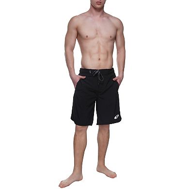 Men's Rokka&Rolla 9-in. Stretch Mesh Lined Swim Trunks