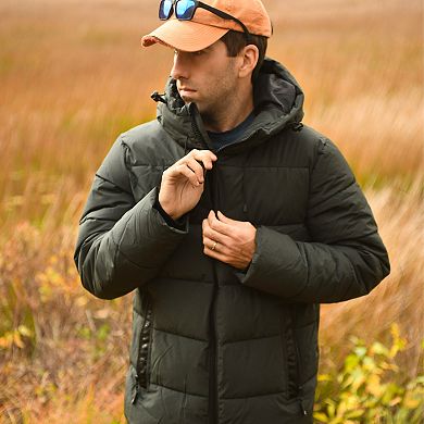 Men's Rokka&Rolla Thermal Heat Puffer Jacket