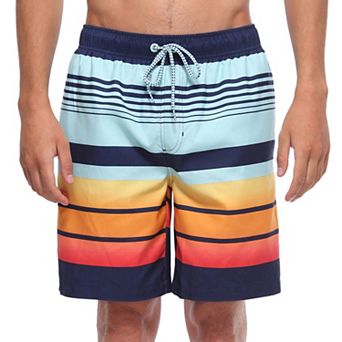 Men's Rokka&Rolla 8 in Mesh Lined UPF 50+ Swim Trunks