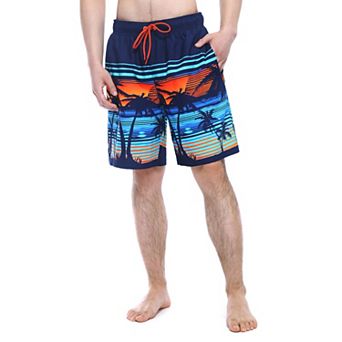 Men's Rokka&Rolla 8 in Mesh Lined UPF 50+ Swim Trunks