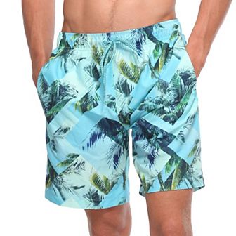 Men's Rokka&Rolla 8 in Mesh Lined UPF 50+ Swim Trunks