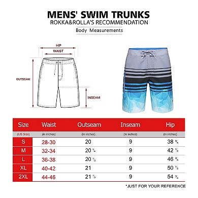 Men's Rokka&Rolla 9" Board Shorts