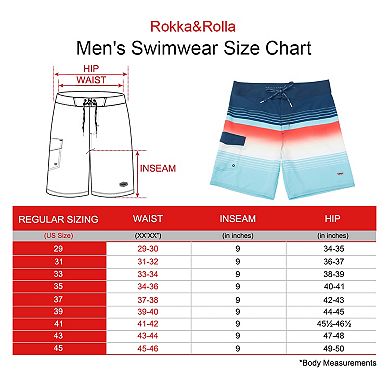 Men's Rokka&Rolla 9" Board Shorts
