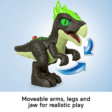 IMAGINEXT Jurassic World Deluxe Dracorex XL 10 in. Poseable Dinosaur Toy with Lights & Sounds