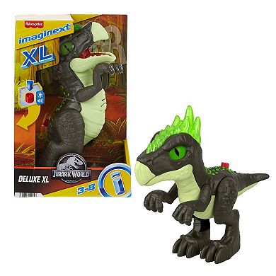 IMAGINEXT Jurassic World Deluxe Dracorex XL 10 in. Poseable Dinosaur Toy with Lights & Sounds