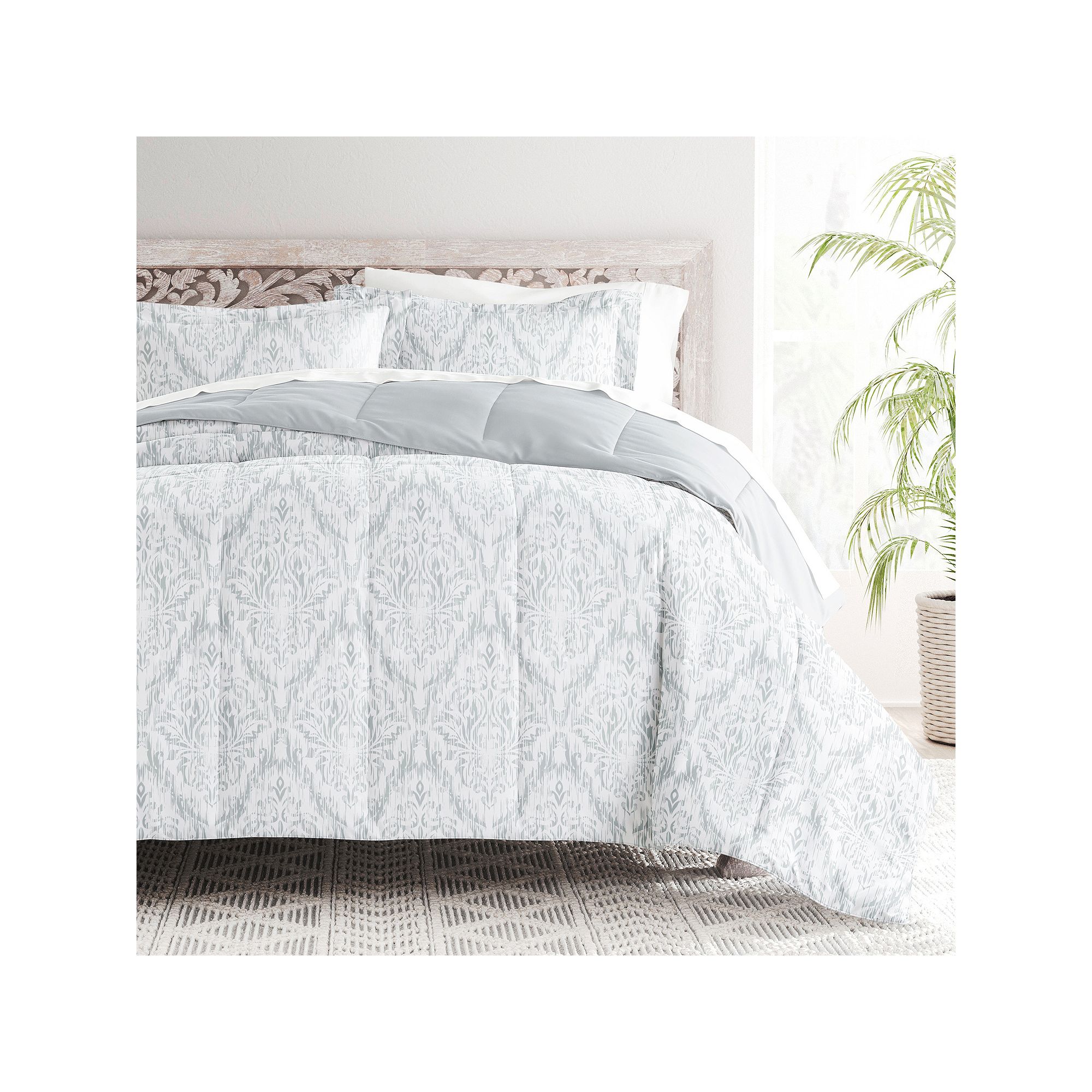 Home Collection Bedding Bundle Patterned Comforter Set, English Countryside