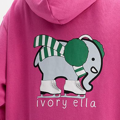 Juniors' IVORY ELLA Ice Skater Ella Hoodie