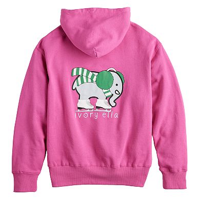 Juniors' IVORY ELLA Ice Skater Ella Hoodie