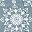 Daisy Medallion Blue