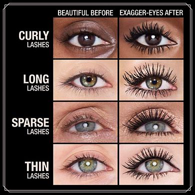 Exagger-eyes Volumizing and Curling Mascara