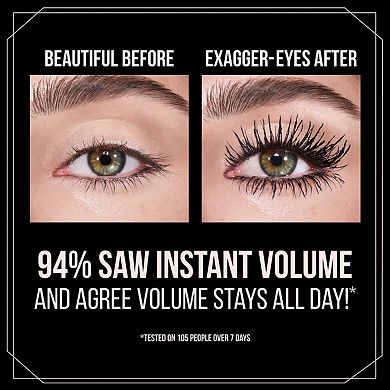 Exagger-eyes Volumizing and Curling Mascara