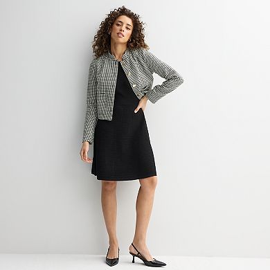 Women's Draper James Short Sleeve Pointelle Sweater Dress