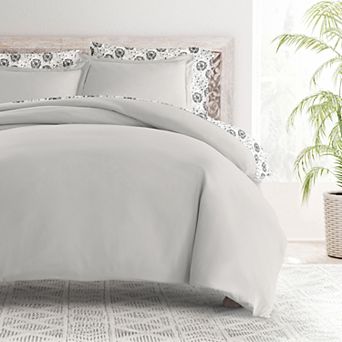 Home Collection Bedding Bundle Solid Duvet Cover Set