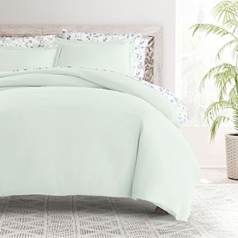 Home Collection Bedding Bundle Solid Duvet Cover Set