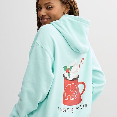 Juniors' IVORY ELLA Hot Chocolate Hoodie