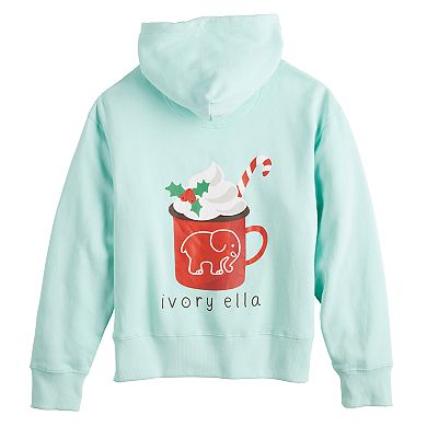 Juniors' IVORY ELLA Hot Chocolate Hoodie