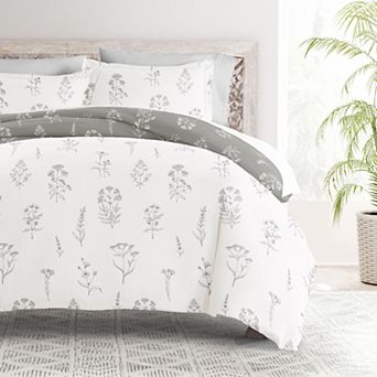 Home Collection Bedding Bundle Patterned Duvet Cover Set