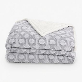 Harper Lane Amalfi Reversible Sherpa Throw Blanket