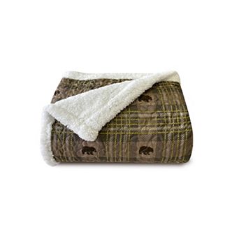 Harper Lane Arbor Sherpa Throw Blanket