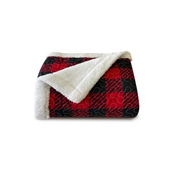 Harper Lane® Canyon Plaid Sherpa Throw Blanket