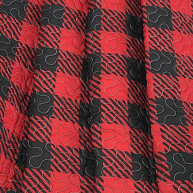 Harper Lane® Canyon Plaid Sherpa Throw Blanket