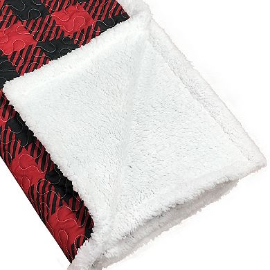 Harper Lane® Canyon Plaid Sherpa Throw Blanket