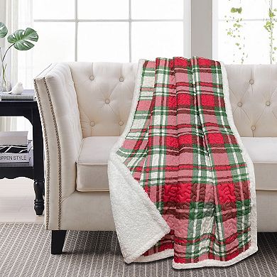 Harper Lane® Carol Sherpa Throw Blanket