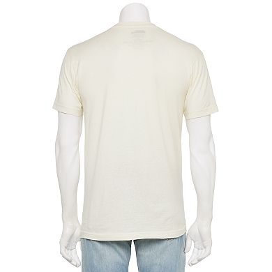 Men's No Fear Skulls, Snakes & Flames Oversized Graphic Tee