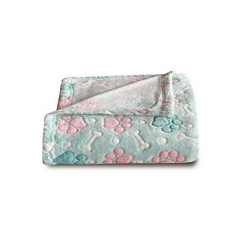 Harper Lane® Kids Paw and Bones Glow In The Dark Throw Blanket