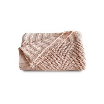 Harper Lane Monaco Cable Knit Throw Blanket
