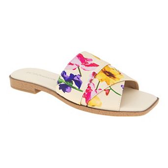 BCBGeneration Lileen Floral Slip-On Women's Sandals