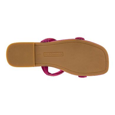 BCBGeneration Glannis Rhinestone Embellished Women's Sandals