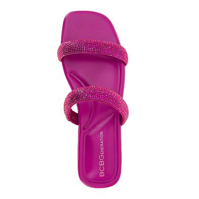 BCBGeneration Glannis Rhinestone Embellished Women's Sandals